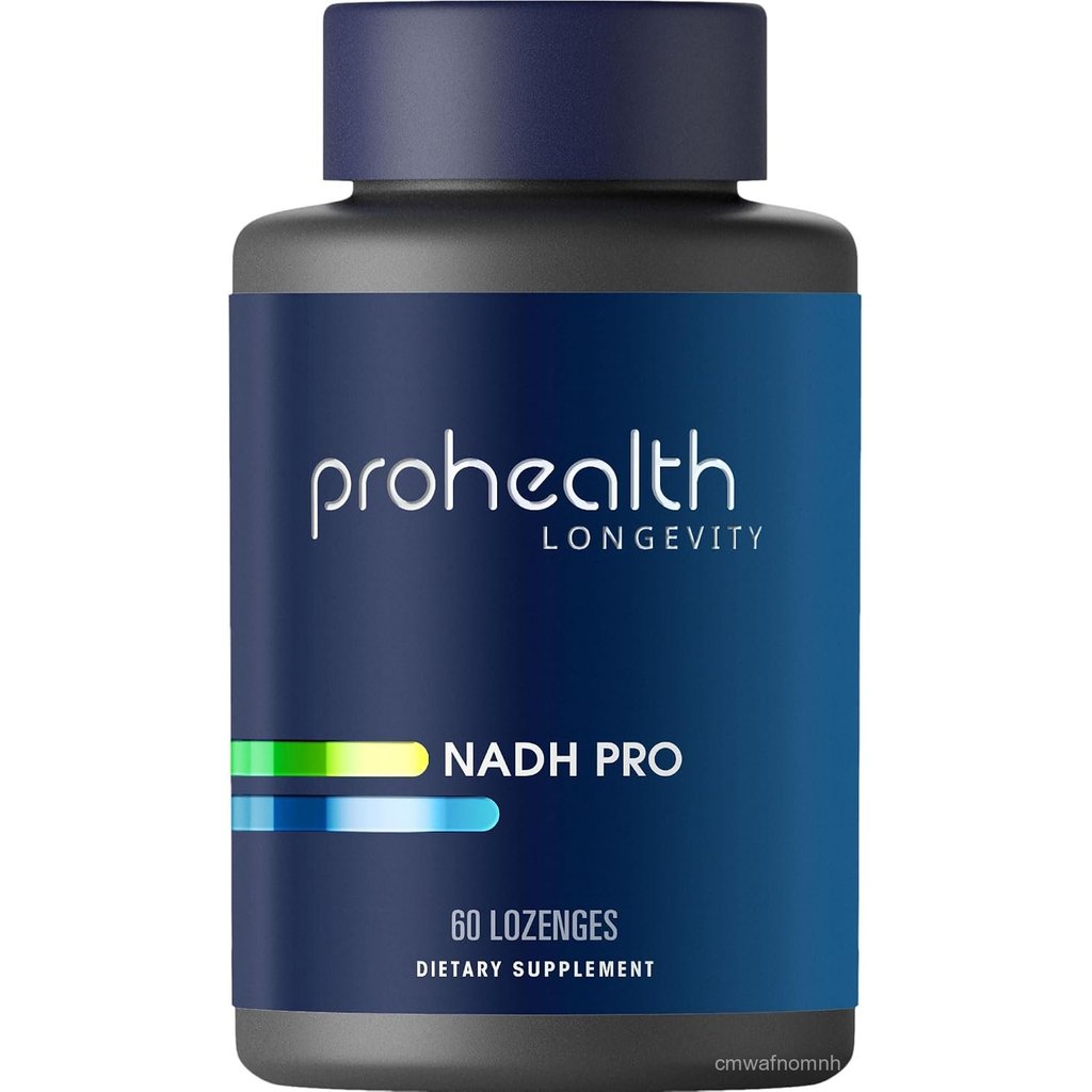 ProHealth NADH Pro - Boost NAD+ (25 mg, 60 Fast-Acting lozenges) Boost Energy, Memory and Focus | Mo