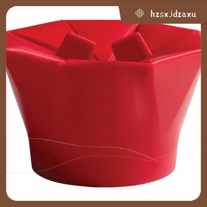 hzsxjdzaxuชามข้าวโพดคั่วไมโครเวฟ Popcorn Made Bowl DIY Popcorn ทําชามครัว Popcorn ภาชนะ Popcorn Bowl