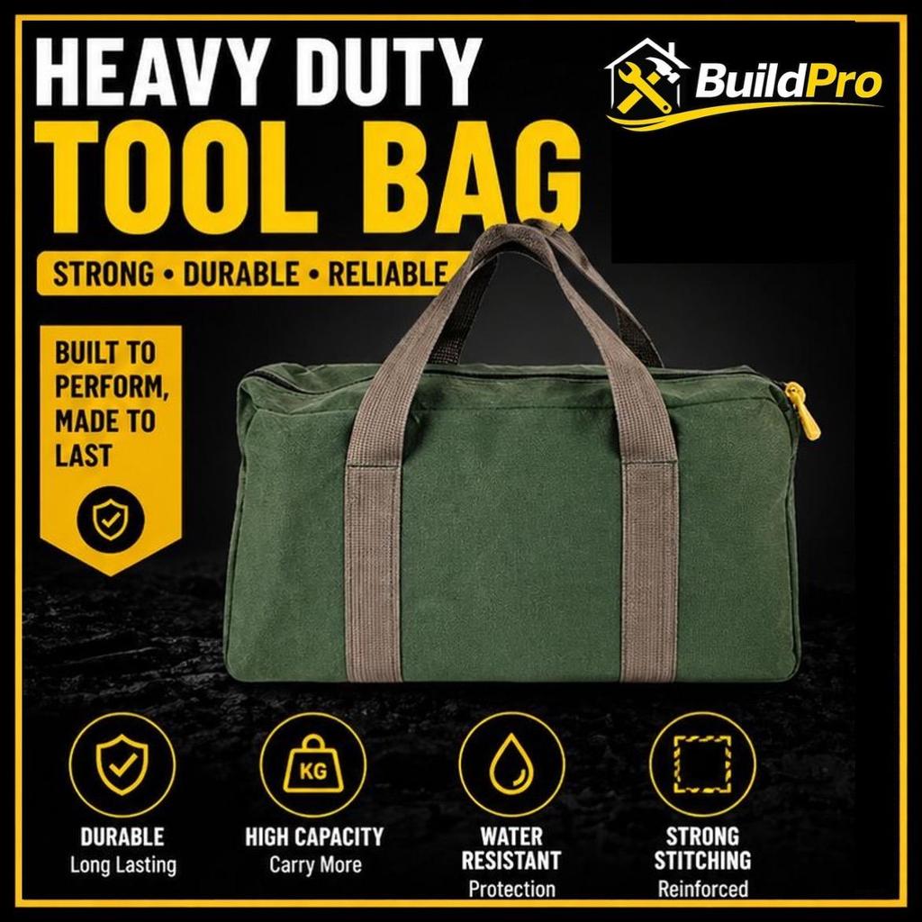 Worker Storage Hand Tools Bag Organiser Punch Bag Beg Peralatan