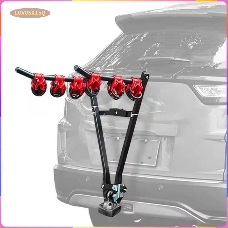 [lovoski5q] Generic Car Rear Hitch Bike Rack Tail Tow Mount 45 กิโลกรัมความจุที่ปลอดภัย