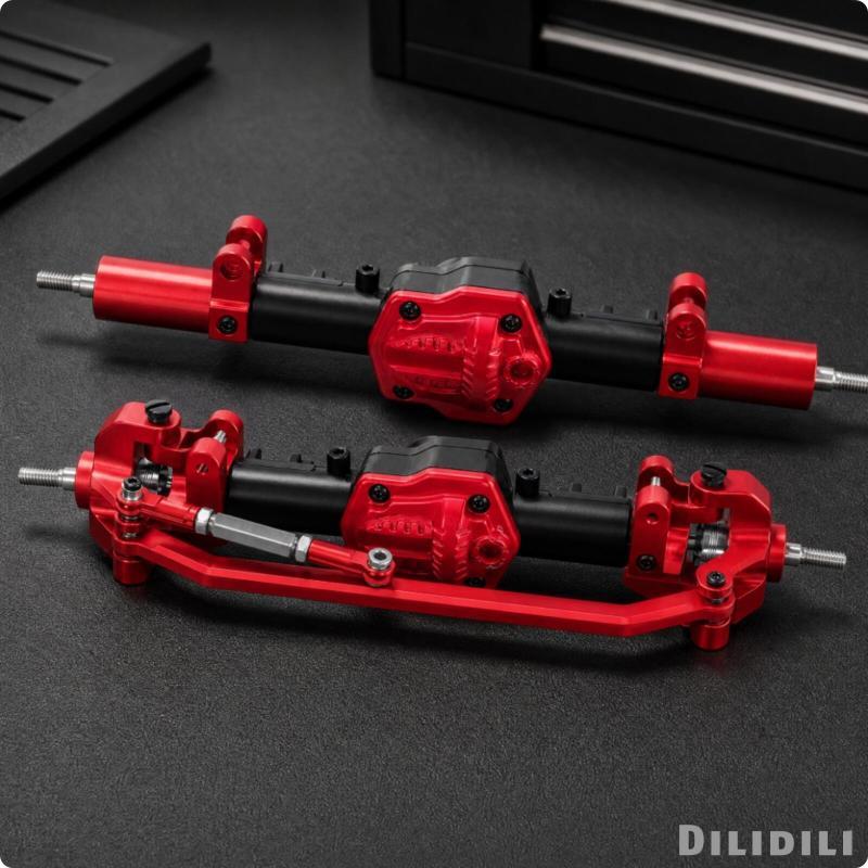 [Dilidili] Dependable RC Vehicle Upgrade Part Metal MN128 MN86 MN86S G500 แชสซีรุ่นเพลาตรงสําหรับการ