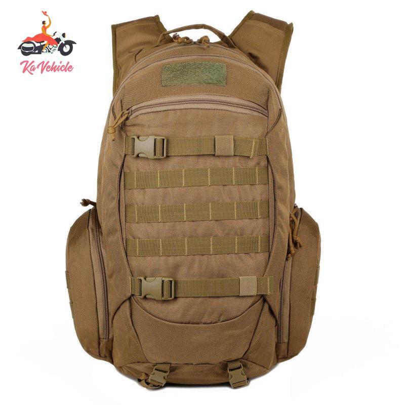 [Whstrong] Heavy Duty Canvas Travel Backpack Large 65L Hiking Backpack for Camping Equipment Multi-d
