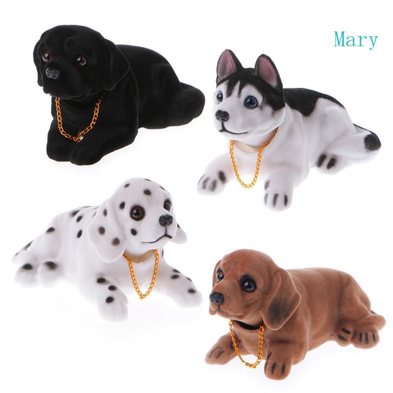 Mary Shake สําหรับ Head Dashboard Decors Widget Creative Husky Dog ของเล่นเครื่องประดับ