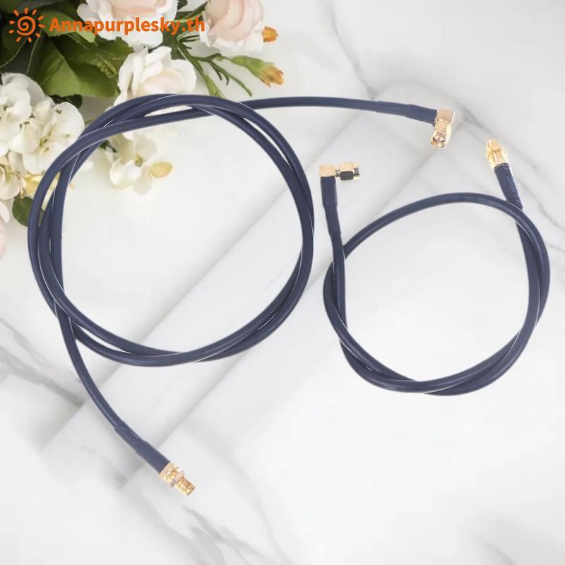 Annapursky SMA Male to Female Coaxial Extension Cable for UV-5R UV-82 UV-9R Walkie Talkie Radio TH