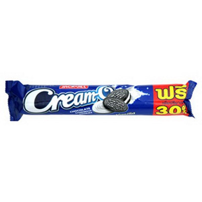 ครีมโอคุกกี้ รสช็อกโกแลตสอดไส้ครีมวานิลา 94.50 กรัม CreamO Cookie Chocolate Vanillla 94.50g