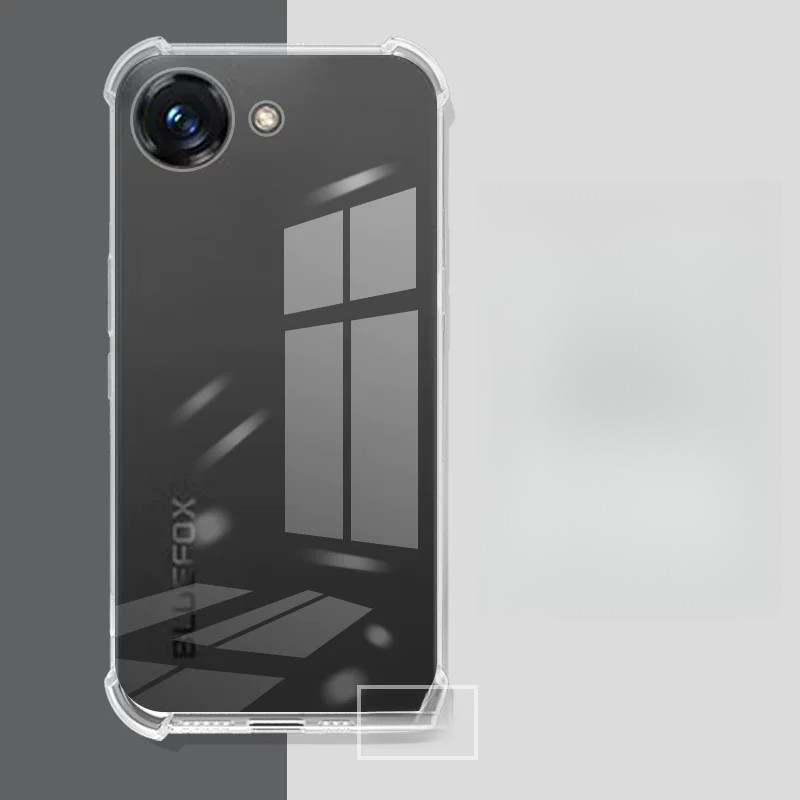 สําหรับเคสโทรศัพท์ Bluefox Aura A1, การออกแบบถุงลมนิรภัย, เคสป้องกัน Aura A1, กันกระแทก, มินิ, BLUEF