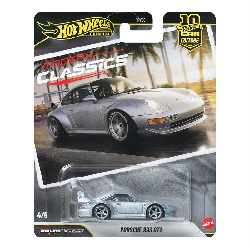 Hot Wheels FPY86 Car Culture PORSCHE 993 GT2 Sports Car hotwheels