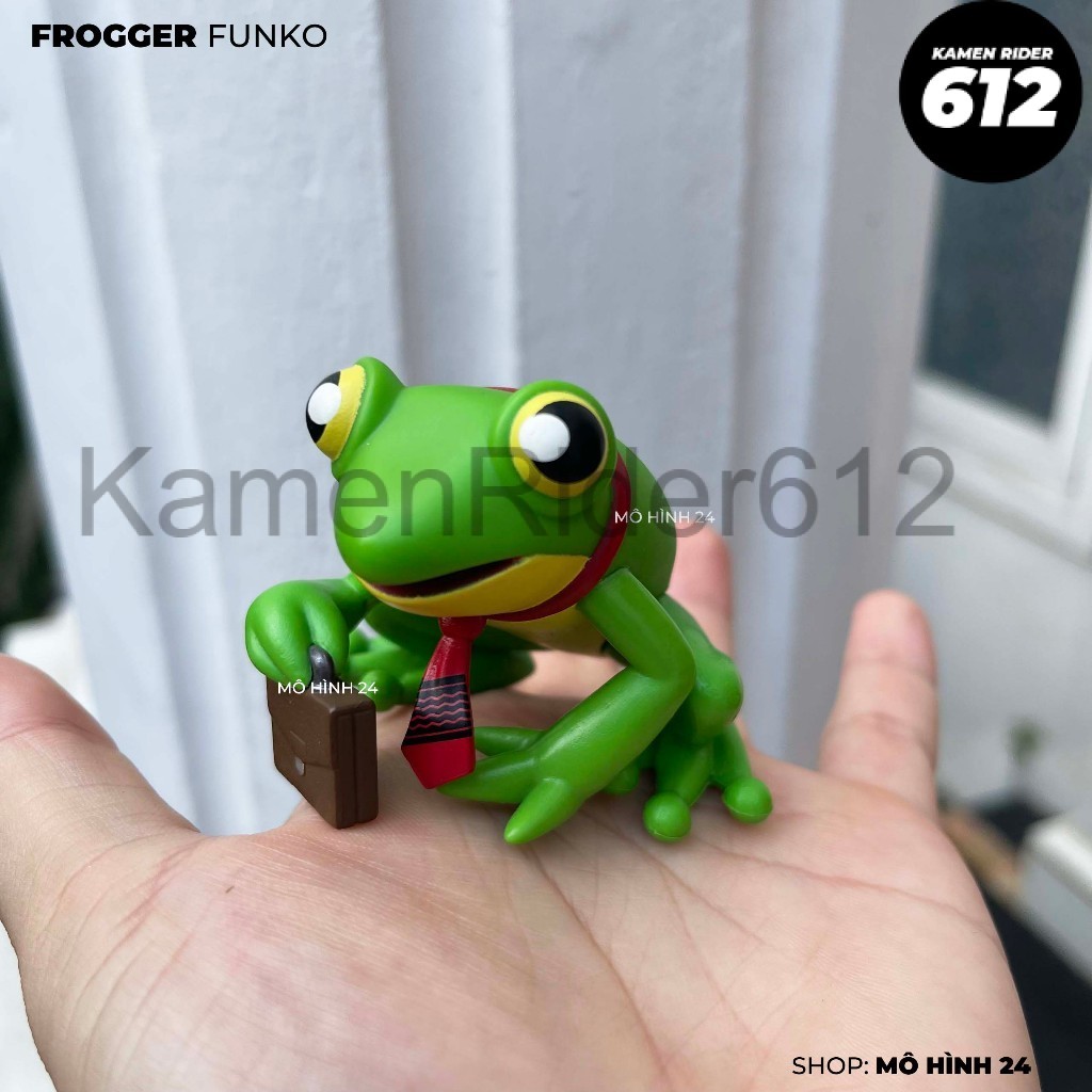 Fiko Frogger Dorbz VNXK วิดีโอเกม Mystery อาเขตรูป POP funkopop กบแท้ กบ กบ กบ กบ funko 612