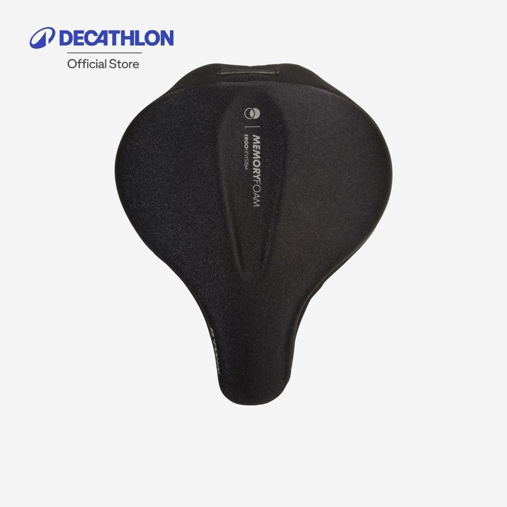 Decathlon Exercise Bike Saddle Cover เบาะหุ้มอานจักรยานออกกำลังกาย - Black