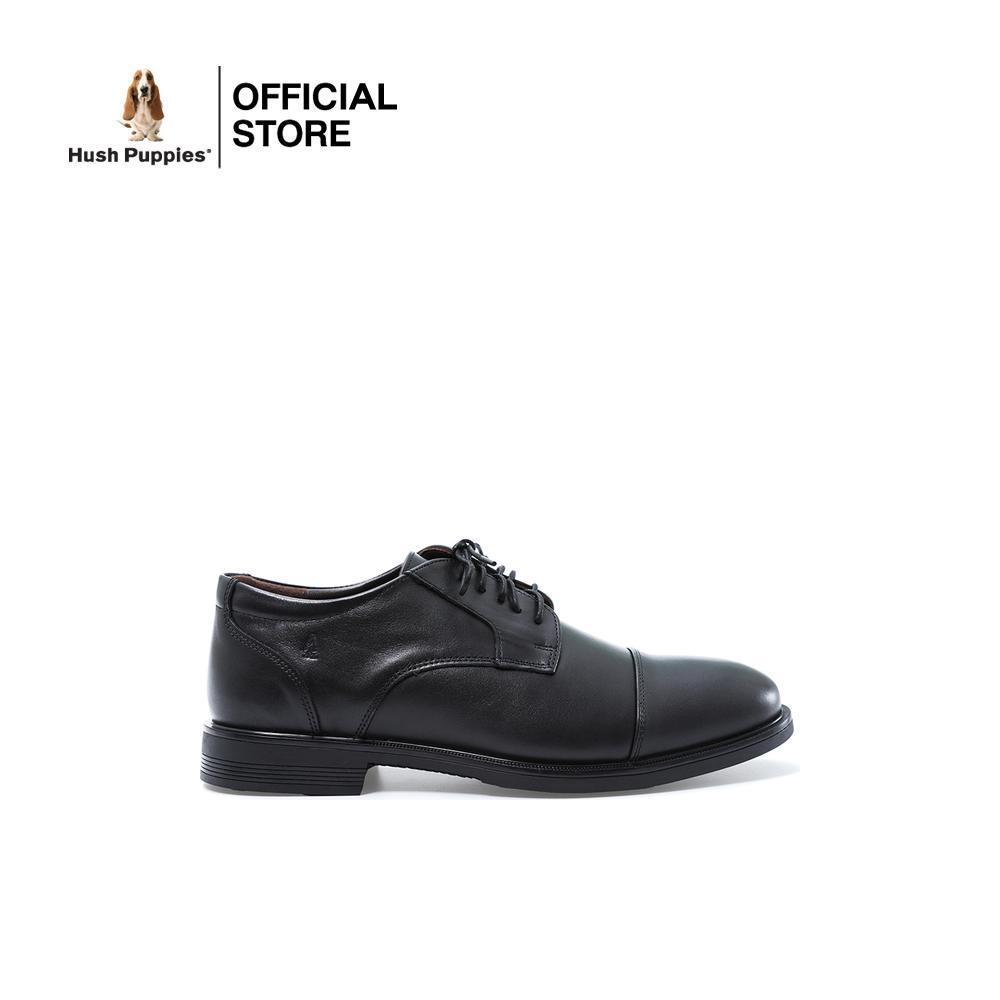 Hush Puppies รองเท้าผู้ชาย รุ่น  HP 8HDFB1056A - สีดำ (รองเท้าทางการหนังแท้ แบบสวม)