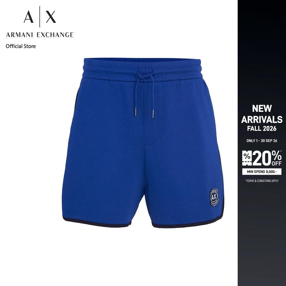 Armani Exchange กางเกงขาสั้นผู้ชาย รุ่น XM002331-AF10818-UB131 สีกรมท่า