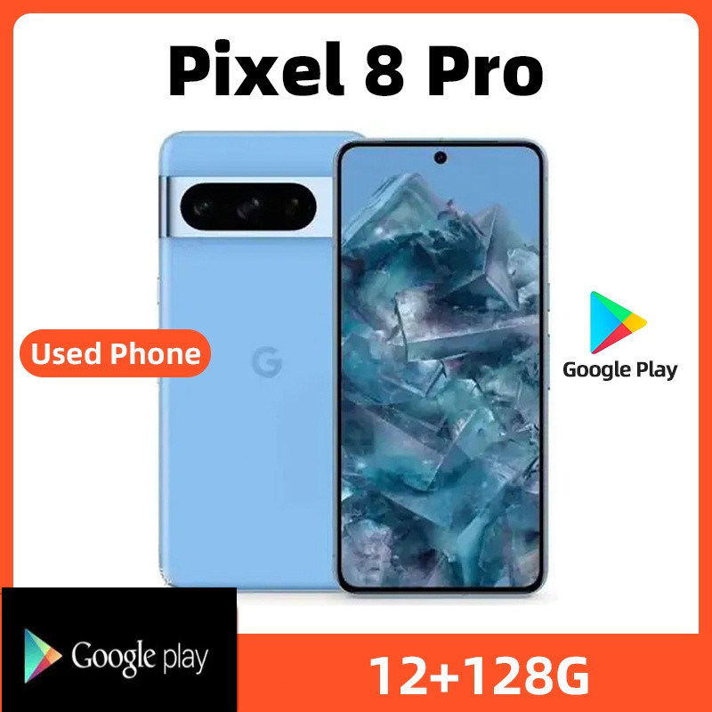 Google Pixel 8 Pro 5G 256GB ROM สมาร์ทโฟนสภาพการจัดส่งอย่างเป็นทางการโทรศัพท์มือสอง