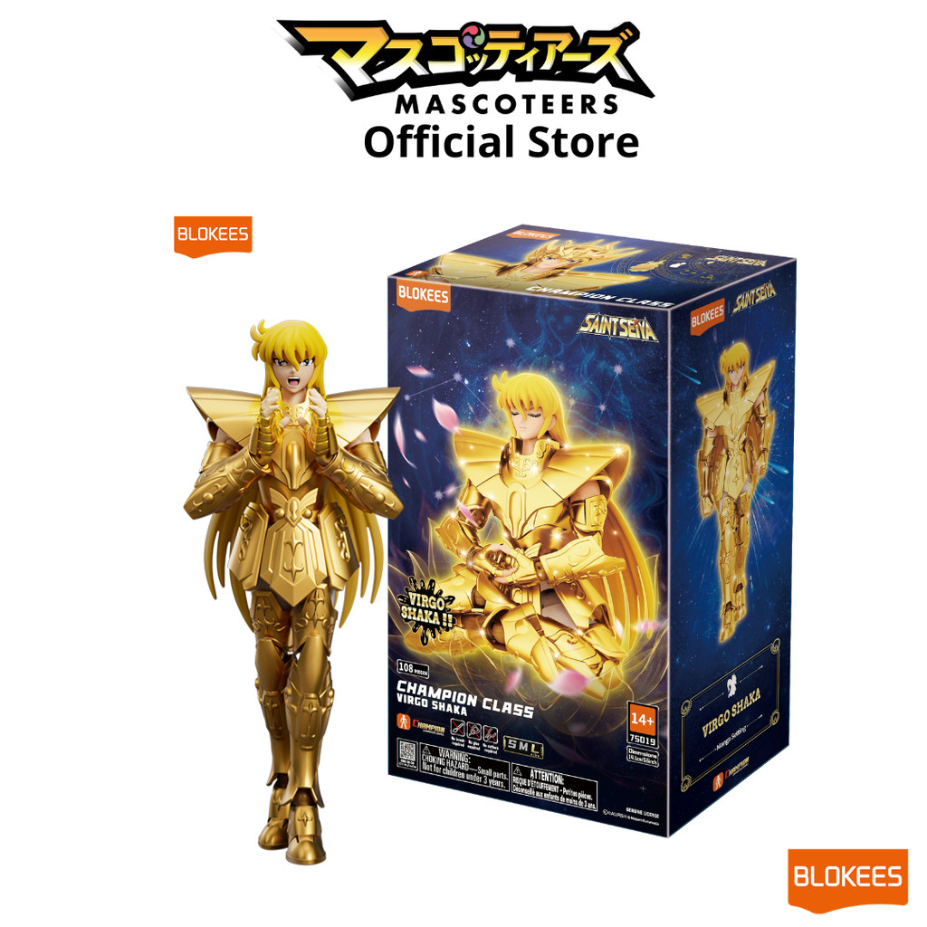 Blokees Figures - Saint Seiya 75019 Champion Class 16 - Virgo Shaka ของแท้ 100%
