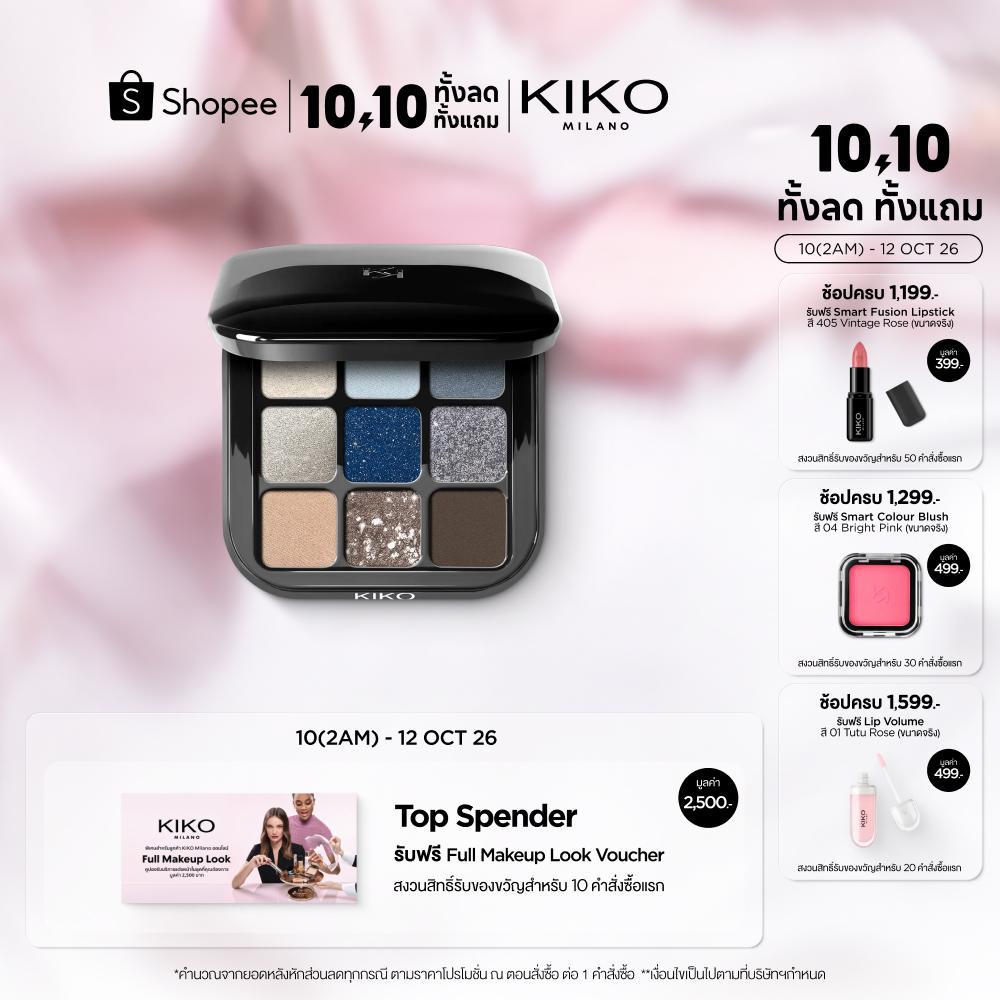 KIKO MILANO باليت ظلال New Glamour Multi Finish — صورة 2
