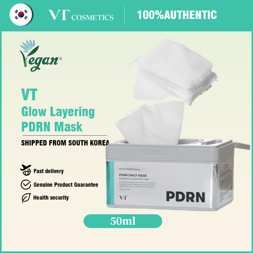 [VT] PDRN Daily Mask 30 ชิ้น