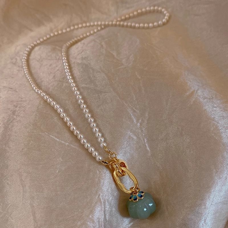 จี้จีน Mother-Oyster สร้อยคอมุก S925 ดีไซน์เรียบหรู พร้อมจำหน่ายปี 2024