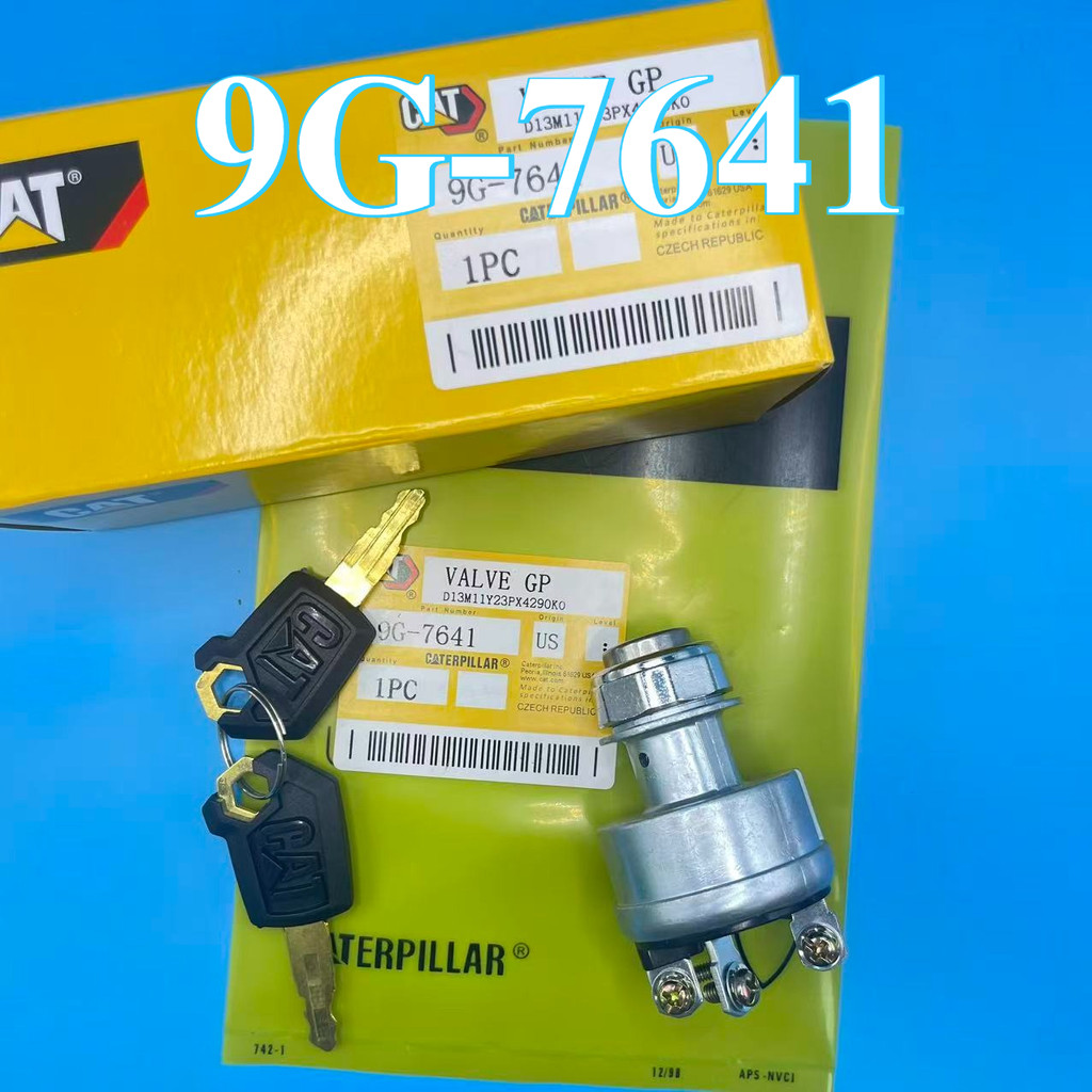 9G-7641 สวิตช์จุดระเบิด 9G7641 3E0156 7N0718 สําหรับ CAT Excavator