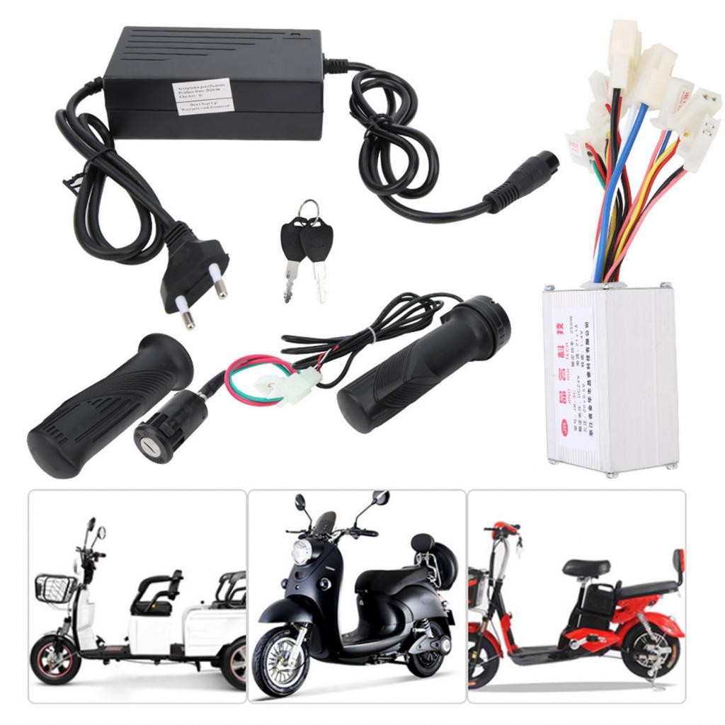 E‐Bike Motor Controller Kit Scooter 24V 250W สําหรับจักรยานไฟฟ้าสามล้อ