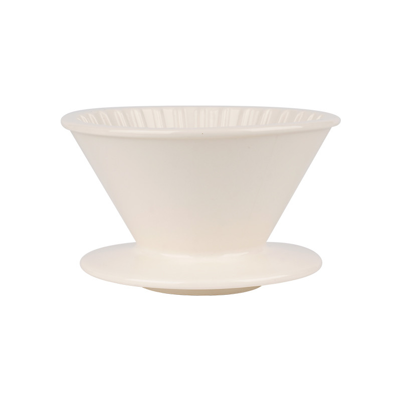 Watchget ถ้วยกรอง Made in Japan Minoyaki Hand Brew Coffee Conical v60 เซรามิคขนาดใหญ่กระดาษกรองช่องท