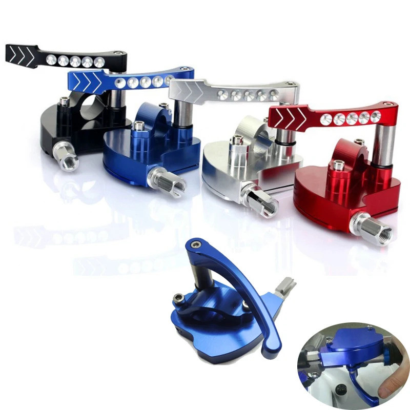 ชุดควบคุมคันเร่ง Thumb สําหรับ YAMAHA LTZ400 LTZ450 LTR250 500 LT500R 7/8 "Billet บาร์คันเร่ง ATV Qu