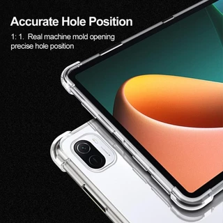 AK เคสแท็บเล็ต TPU ใสแบบนิ่ม For Xiaomi Pad 5 6 7 Pro 11 Pro 12.1 2 2025 SE 8.7 ปลอกซิลิโคนใสกันกระแทกป้องกันการตก
