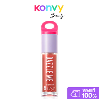 Dazzle Me Over Glow PH Lip Oil 3.8g #P68 แดซเซิล มี ลิปออยล์แบบมีกลิตเตอร์.