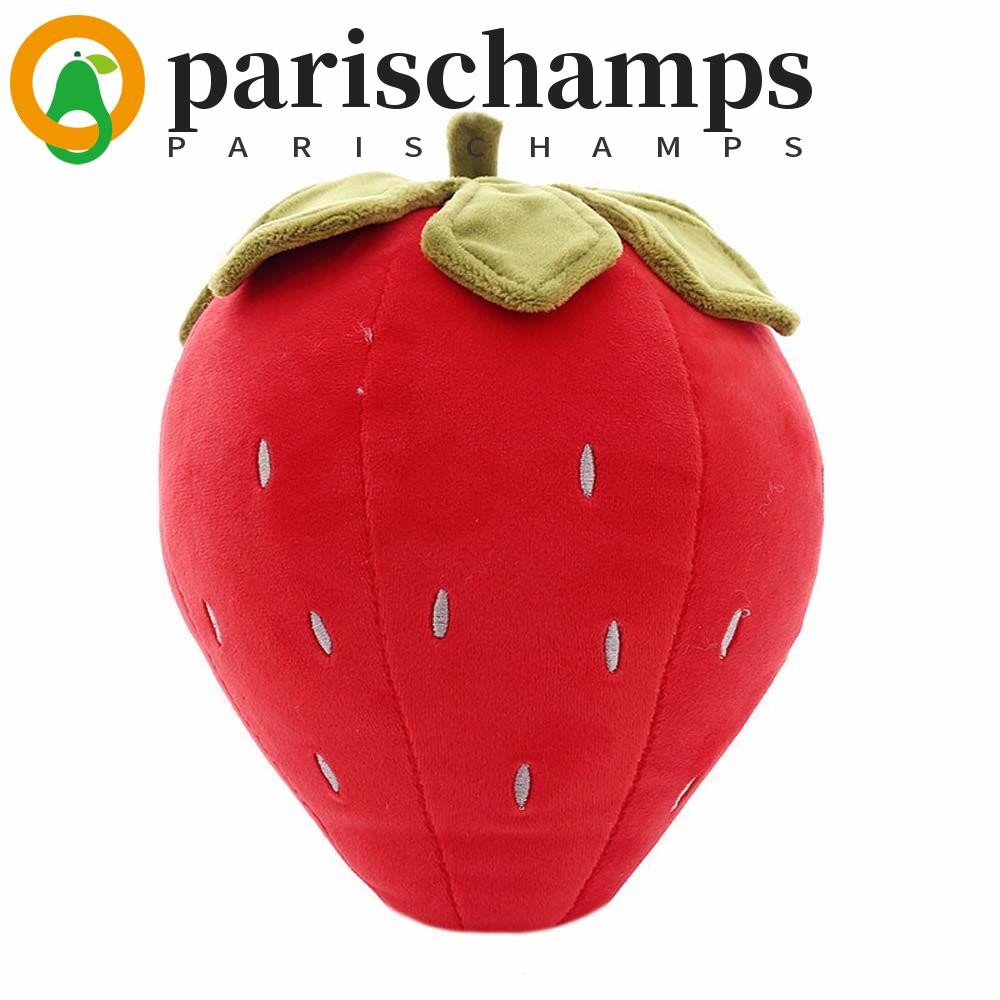 PARISCHAMPS Fruit Plush Toys Fruit Strawberry Cartoon Christmas Gift Soft Toy Cute Plush Doll