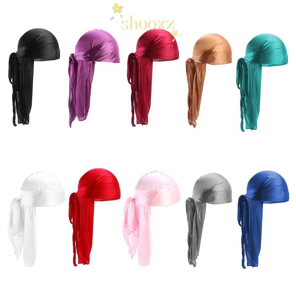 SHOOXZ Bandana Adjustable Chemo Cap Fashion Elastic Headwrap Pirate Hat