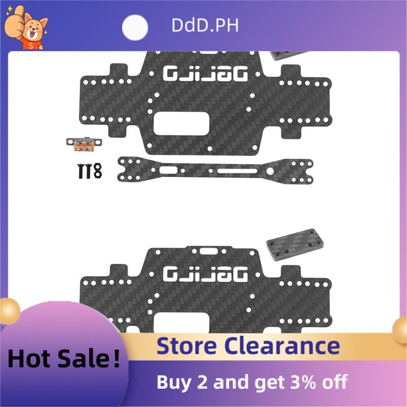 2X สําหรับ K969 K979 K989 K999 P929 P939 1:28 อัพเกรดคาร์บอนไฟเบอร์แชสซีรถด้านล่าง Low Body Shell