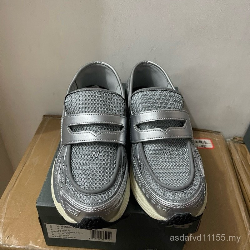 1906L Loafer Watanabe Man Silver Mettalic และ Black (ผู้ชายและผู้หญิง) 01MH