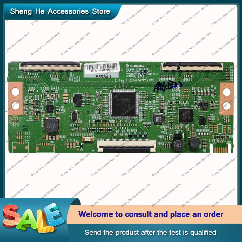 6870C-0805A V19_UHD_TM120_V0.3 T CON Board 6870C สําหรับ LG TV Tcon Board 6870C 08805A
