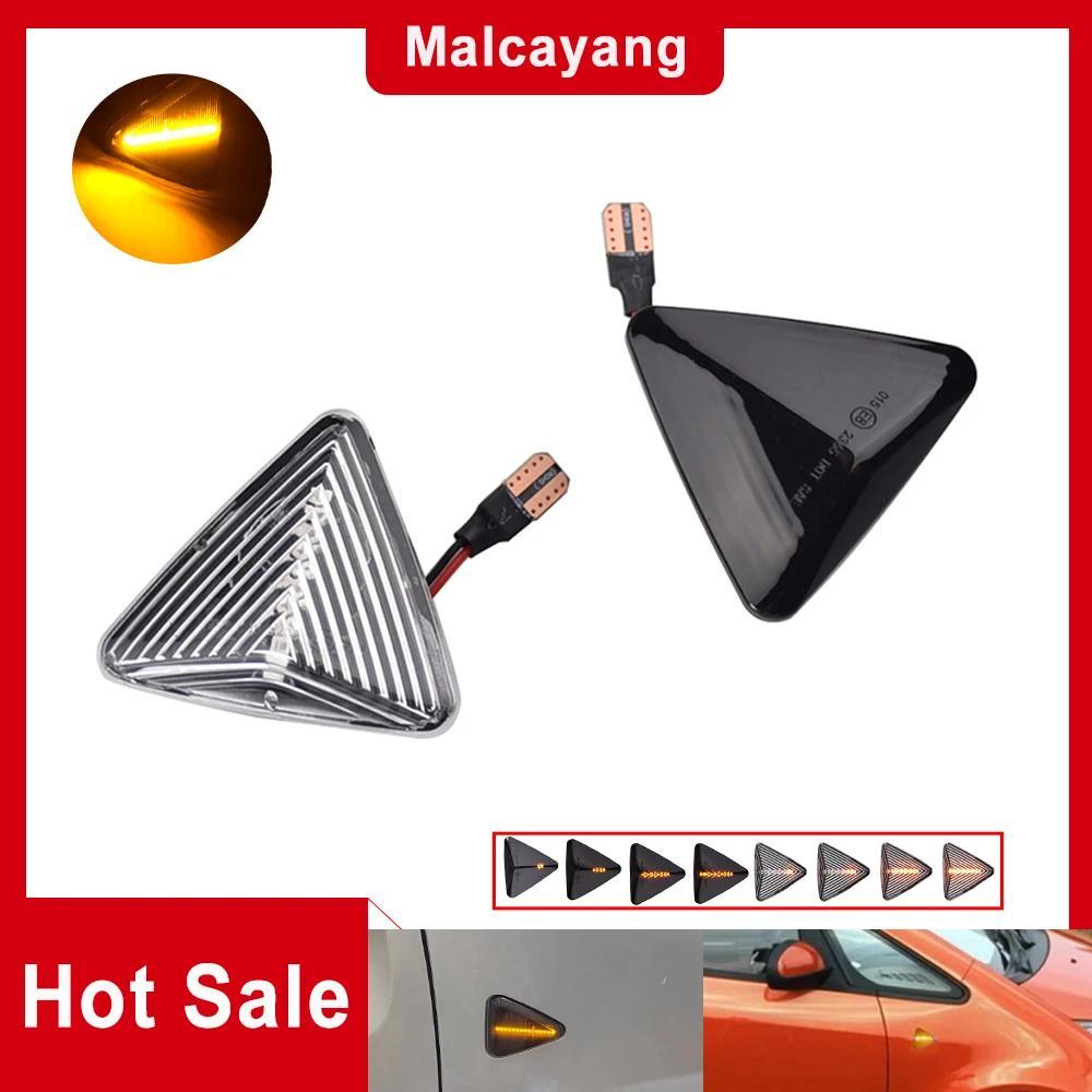 อุปกรณ์เสริมในรถยนต์แบบไดนามิกไฟเลี้ยว LED ด้านข้างโคมไฟสําหรับ Mitsubishi Colt CZC CZ3 Z23 Z24 Z25 