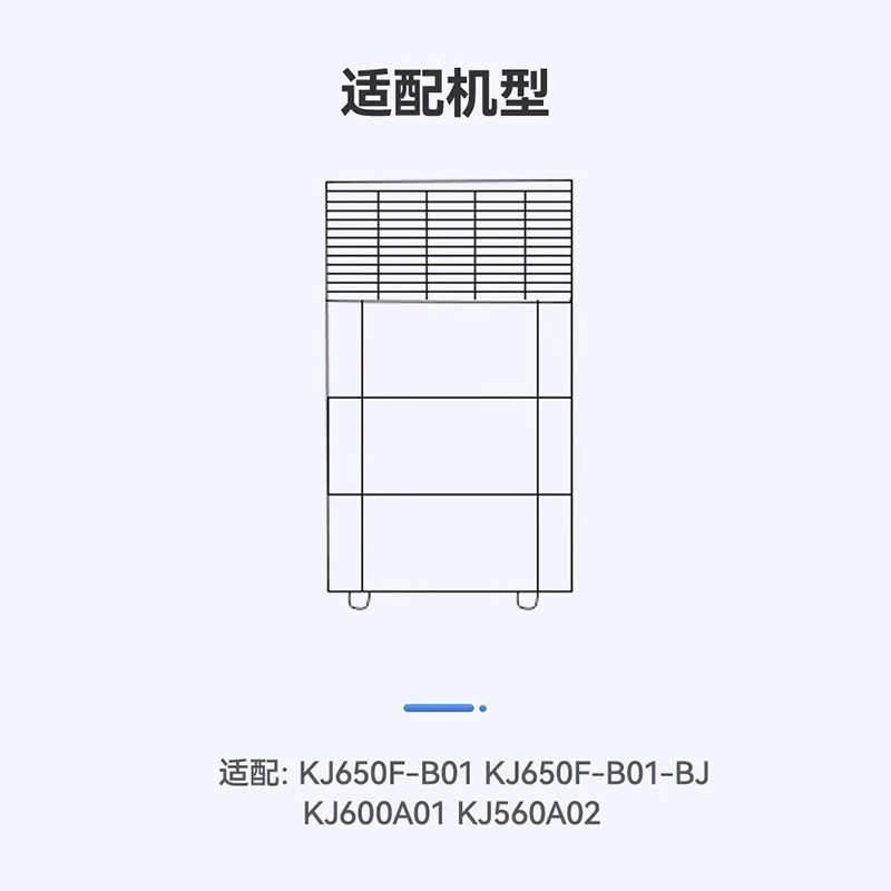 IF-003 Boxuan ปรับให้เข้ากับเครื่องฟอกอากาศ Smith KJ650F-B01 กรอง KJ600A01/560A02