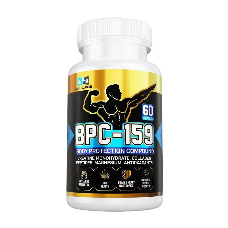 BPC-159 Peptide Capsules- BPC-157 Blend with Creatine Monohydrate, Collagen Peptides & Magnesium Glu