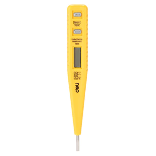 DELI ไขควงเช็คไฟ ดิจิตอล 12-250V EDL8003