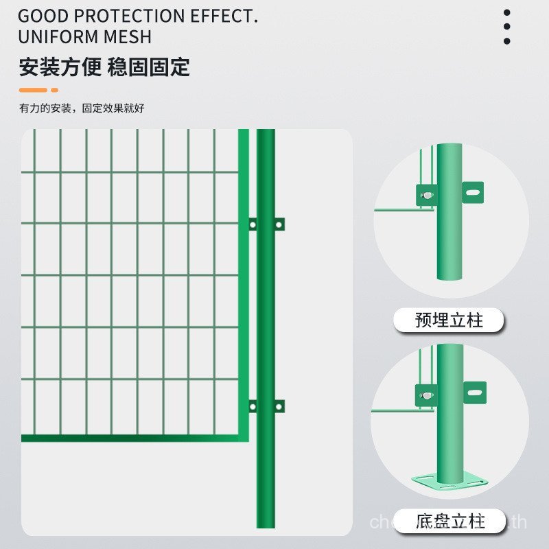 กรอบ Guardrail สุทธิรถไฟถนนสนามบินป้องกัน Guardrail สุทธิ Breeding Orchard รั้วความปลอดภัยสุทธิ Guar