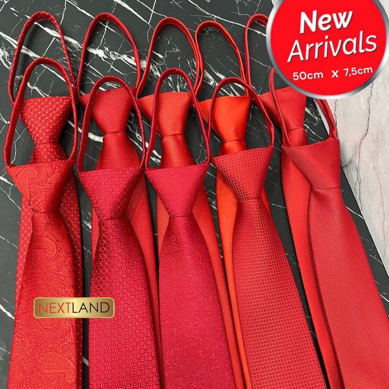 MERAH NEXTLAND-DASI RED ทันทีพร้อมสวมใส่