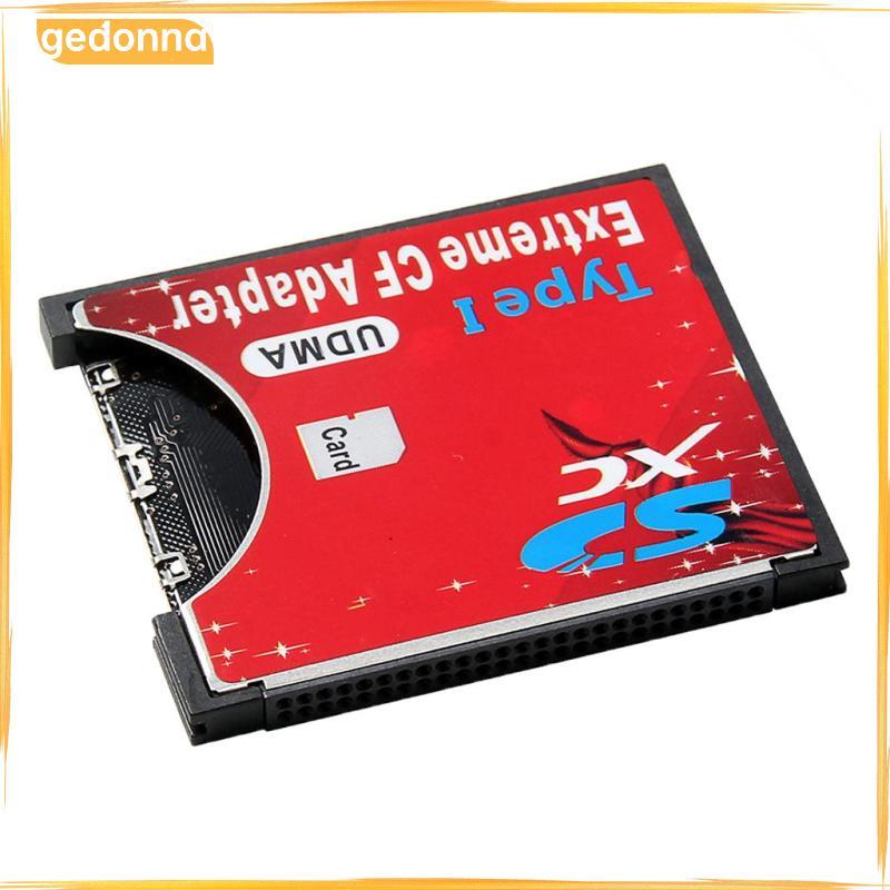 [gedonna] Single Flash SD MMC Standard CF Type CF Card Adapter สูงสําหรับกล้อง (อะแดปเตอร์ SD-CF)