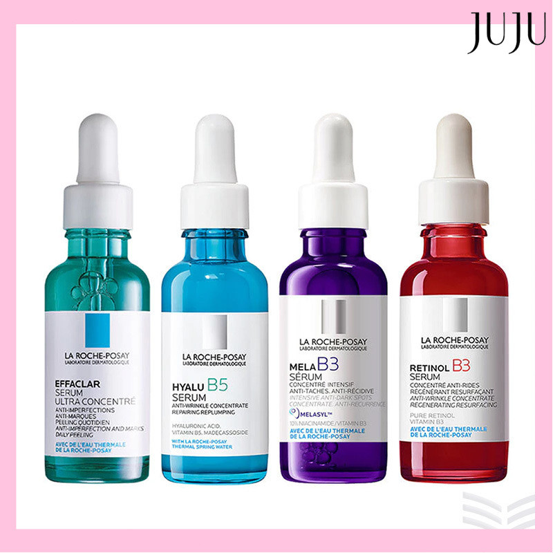La Roche Posay Serum ลา โรช-โพเซย์ เซรั่มบำรุงผิว 30ml(Effaclar/Hyalu B5/Mela B3/Pure)