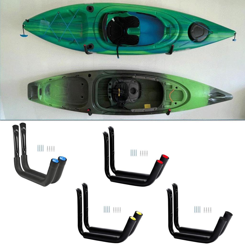[Cuticate12] Kayak Storage Rack Wall Mount Garage Kayak Storage Hook Multifunctional Kayak Hanger Ka
