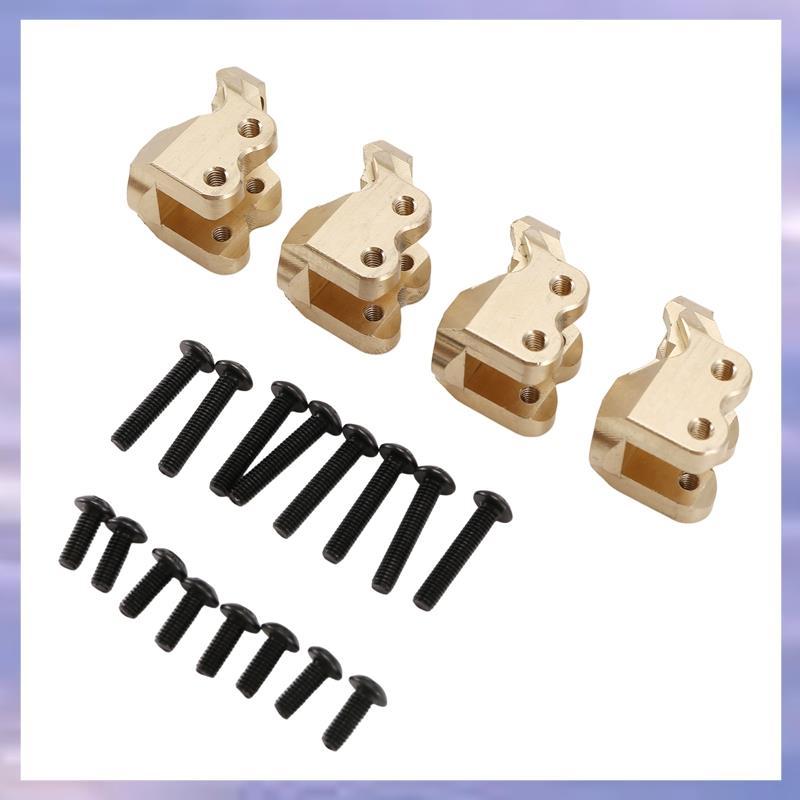 RC รถอัพเกรดทองเหลือง Tie Rod Fixation Kit สําหรับ H8H 1/10 YK4102 YK4103 YK4104 YK4106 YK4082 YK408