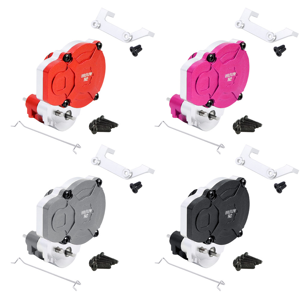 เกียร์โลหะเกียร์พร้อมวงเล็บสําหรับ FMS FCX24 1/24 Power Wagon FCX18 Land Cruiser LC80 K5 Blazer RC C