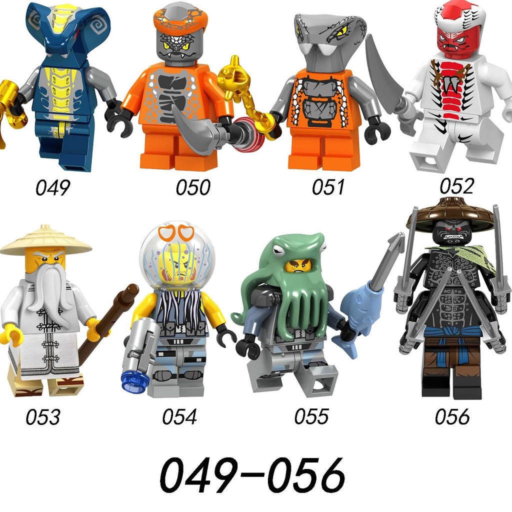 A049-056 Phantom minifigure building block basilis A049-056影 Dream Dragonttib Silk Jide New ToyKang 