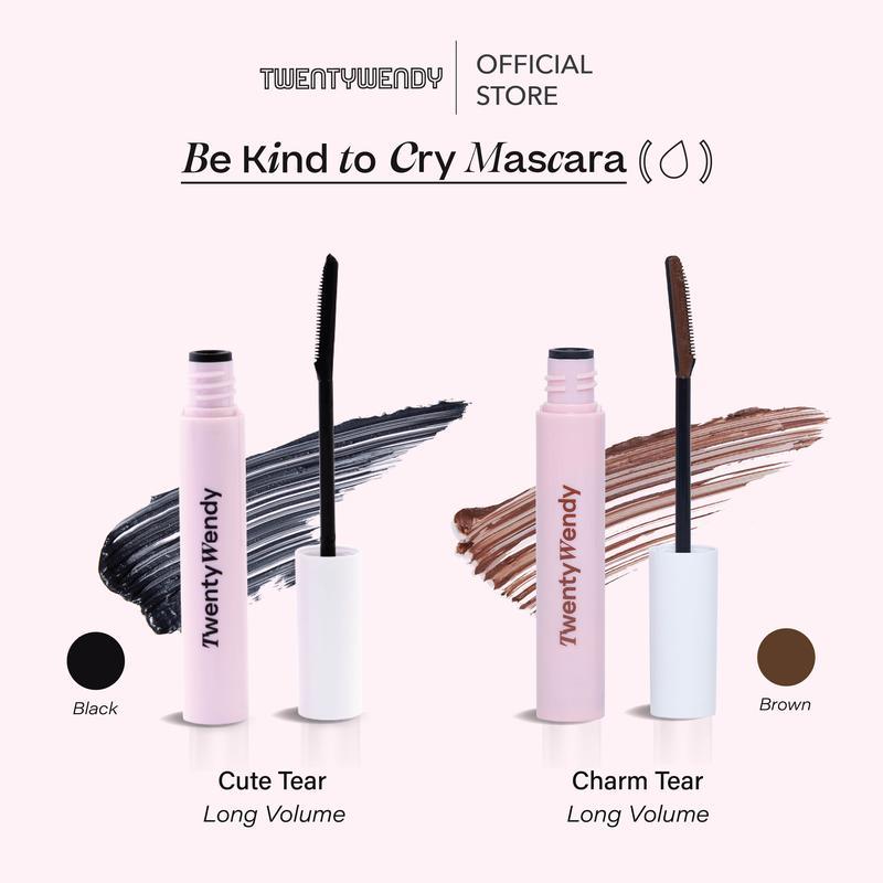 TWENTYWENDY | Be Kind to Cry | Mascara Long Volume ที่ช่วยให้ขนตาดูยาว จับช่อ เเละหนาขึ้น