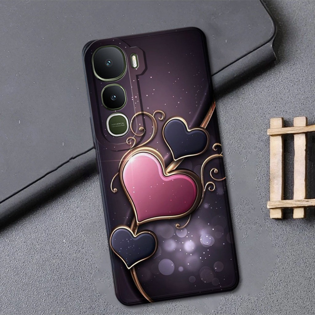 เคส Vivo Y400 - Iqoo Z10 Lite เคสแฟชั่น Softcase Macaron ปกป้องกล้อง Kesing Hp Casing Hp Protector H