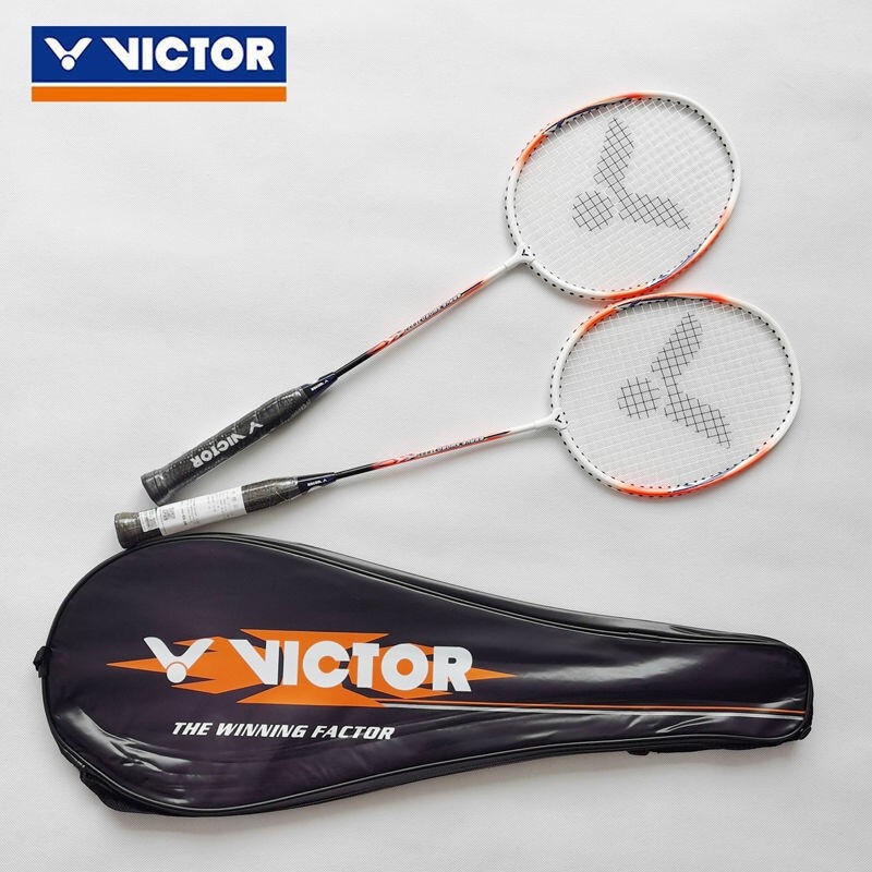 Victor Victor Victor Badminton Racket Double Racket UltraLight Durable Single Racket Adult Set Train