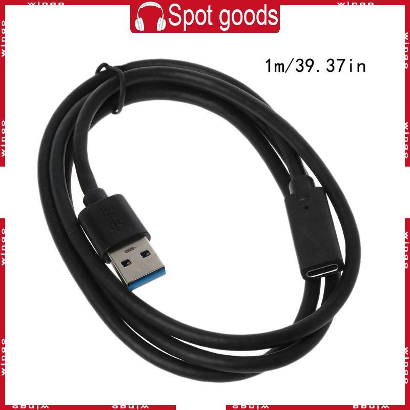 WIN USB 3 0 Male to Type C Female Adapter Cable for USB C Charging and Data Sync Power Charger Cable