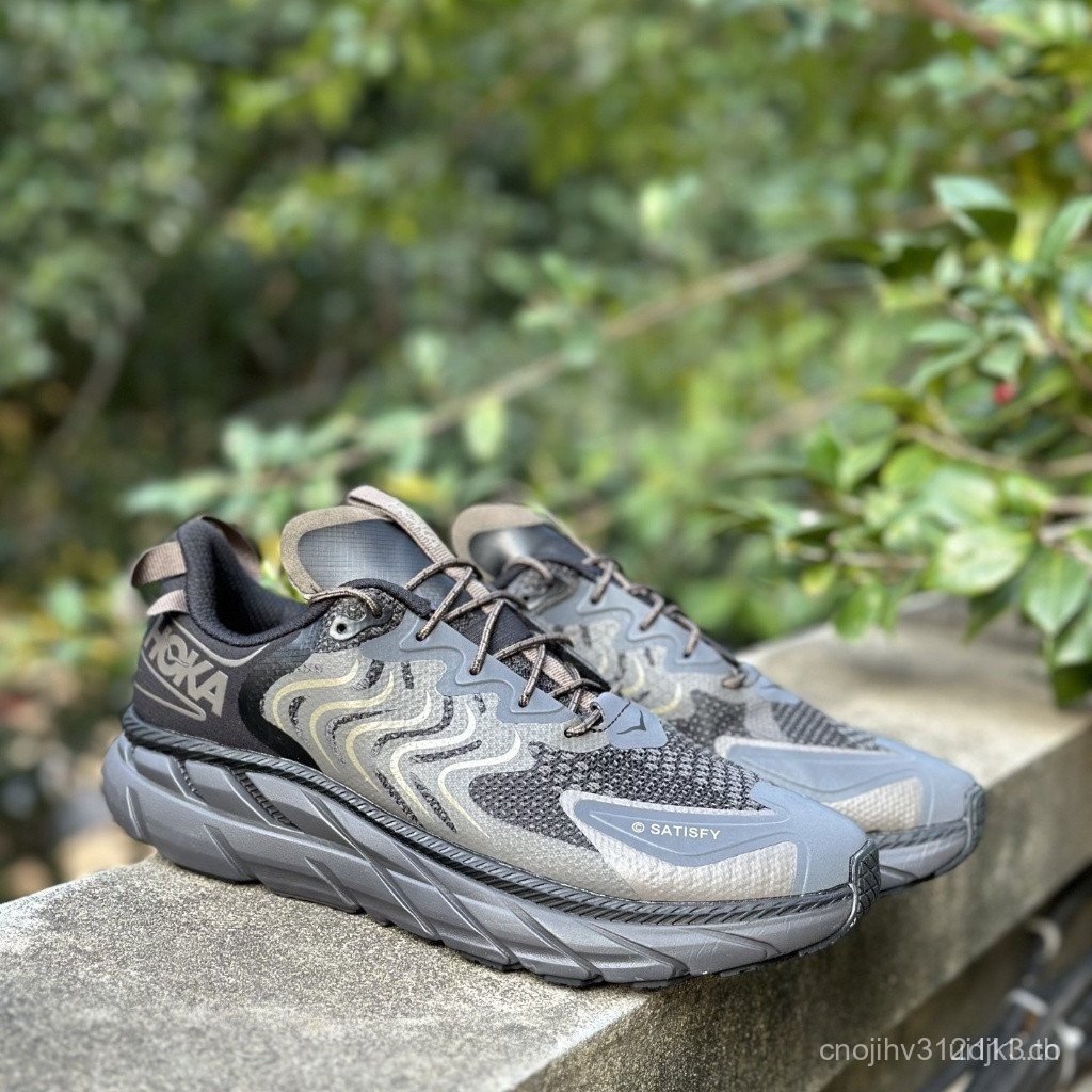 2025 คนรัก热销Satisfyer x HOKA ONE Clifton LS รองเท้าวิ่งกีฬา1143450-ฟิค