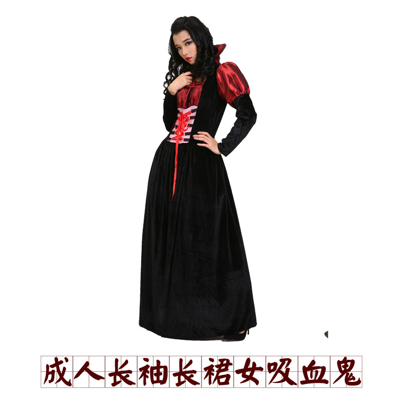 ชุดแม่มด halloween costume นาฬิกาผู้หญิง Reaper Demon Bat Vampire Masquerade