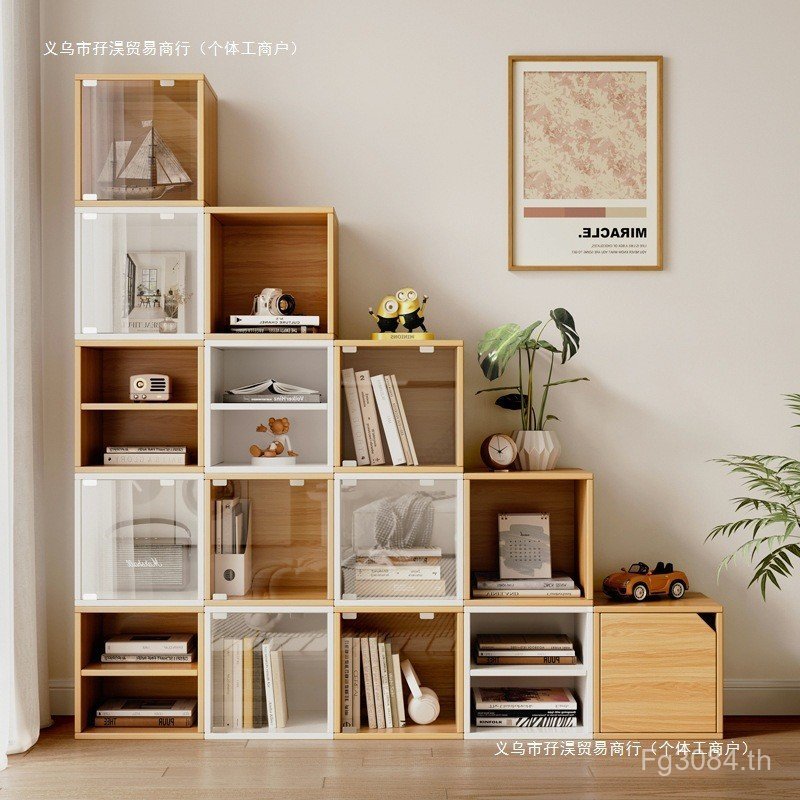 ของเล่น Lattice Combination Lp ห้องนั่งเล่น Locker Lattice ตู้ตกแต่งห้องนอนตู้ฟรี Square Book หนังสื